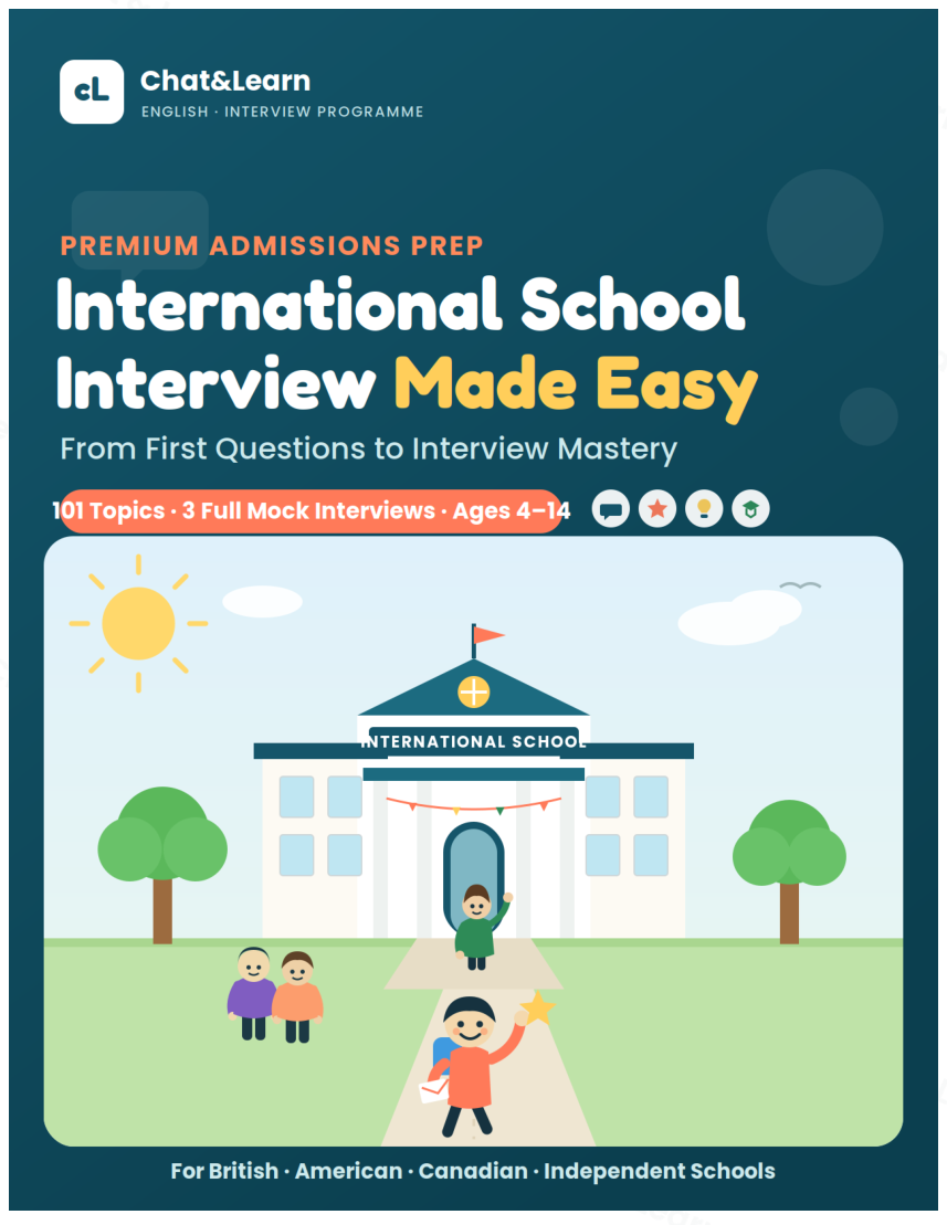 International School Interview Made Easy cover